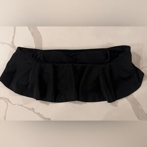 Black Bathing Suit Bikini Swim Top Small